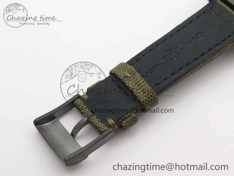 Avenger II Seawolf DLC Best Edition Black Dial On Nylon Strap A2836 (Free Leather Strap) V2