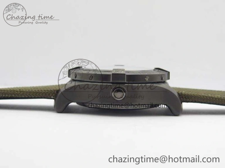 Avenger II Seawolf DLC Best Edition Black Dial On Nylon Strap A2836 (Free Leather Strap) V2