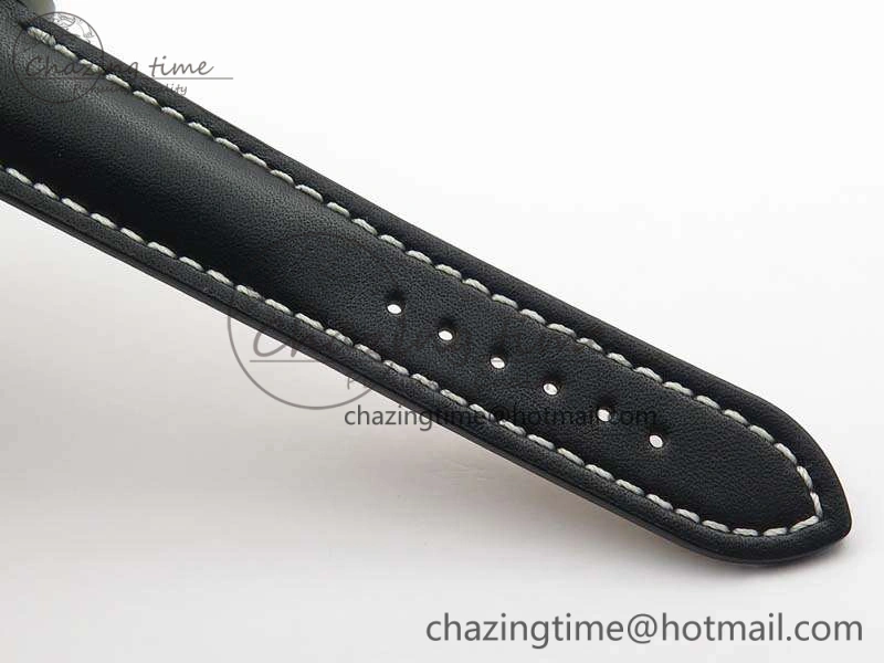 Avenger II Seawolf DLC Best Edition Black Stick Dial On Leather Strap A2836 (Free Leather Strap) V2