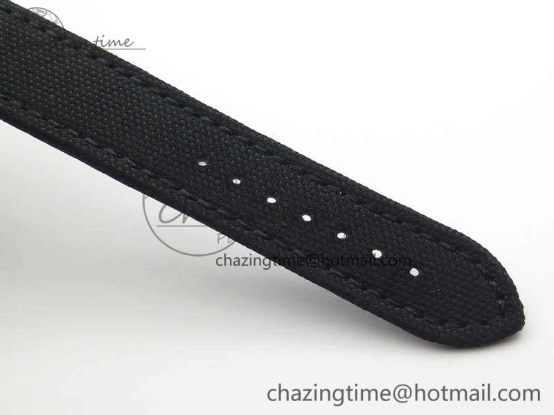 Avenger II Seawolf DLC Best Edition Black Stick Dial On Nylon Strap A2836 (Free Leather Strap) V2