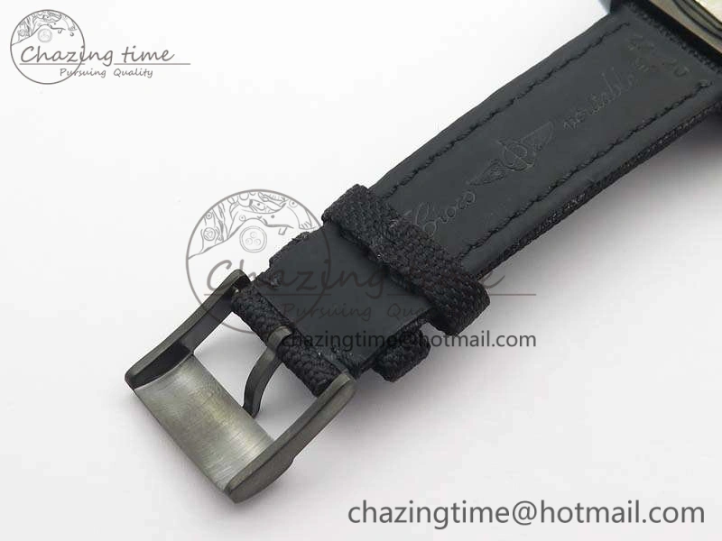 Avenger II Seawolf DLC Best Edition Black Stick Dial On Nylon Strap A2836 (Free Leather Strap) V2