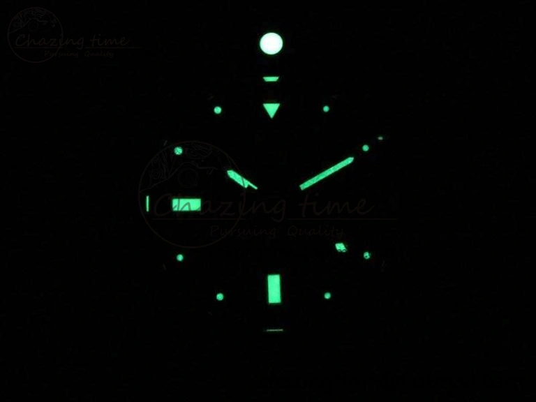 Avenger II Seawolf DLC Best Edition Black Stick Dial On Nylon Strap A2836 (Free Leather Strap) V2