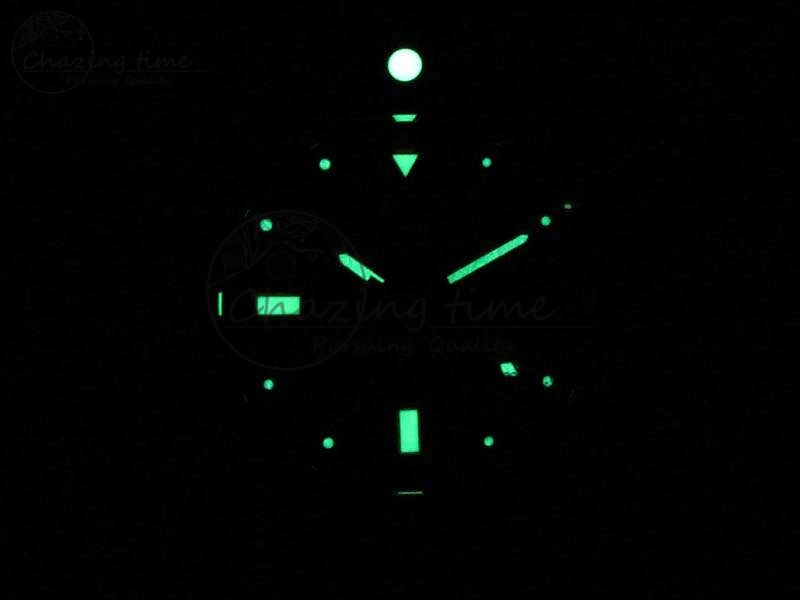 Avenger II Seawolf DLC Best Edition Black Stick Dial On Nylon Strap A2836 (Free Leather Strap) V2