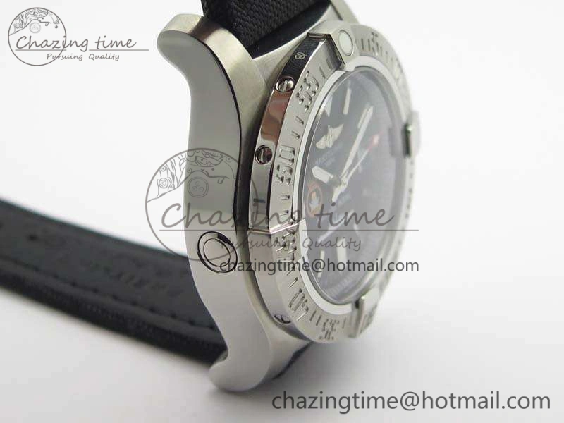 Avenger II Seawolf HMS ARK Royal SS 1:1 Best Edition Black Dial On Nylon Strap A2836