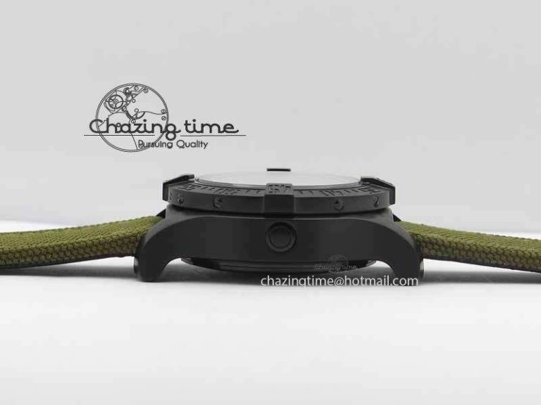 Avenger II Seawolf PVD Black CF Dial On Green Nylon Strap A2836