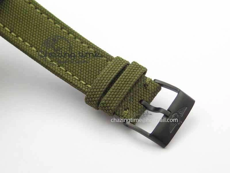 Avenger II Seawolf PVD Black CF Dial On Green Nylon Strap A2836