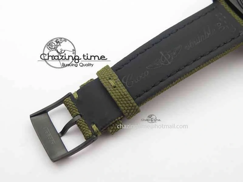 Avenger II Seawolf PVD Black CF Dial On Green Nylon Strap A2836