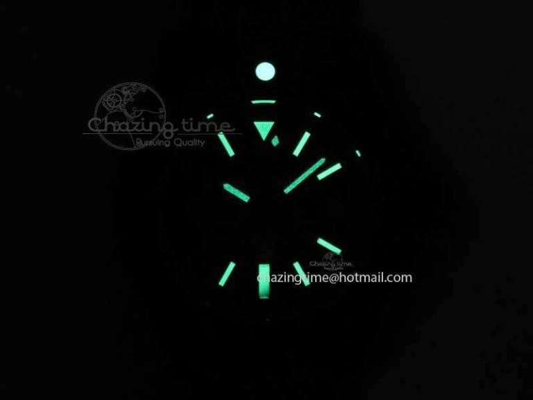 Avenger II Seawolf PVD Black Dial On Gray Nylon Strap A2836