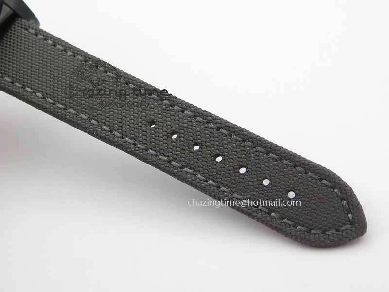 Avenger II Seawolf PVD Black Dial On Gray Nylon Strap A2836