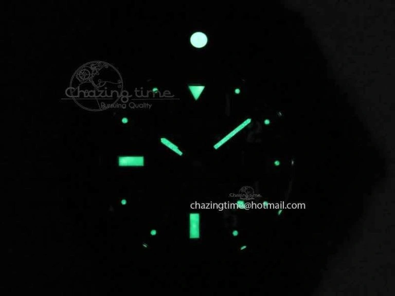 Avenger II Seawolf PVD Black Dial Yellow Markers On Black Nylon Strap A2836