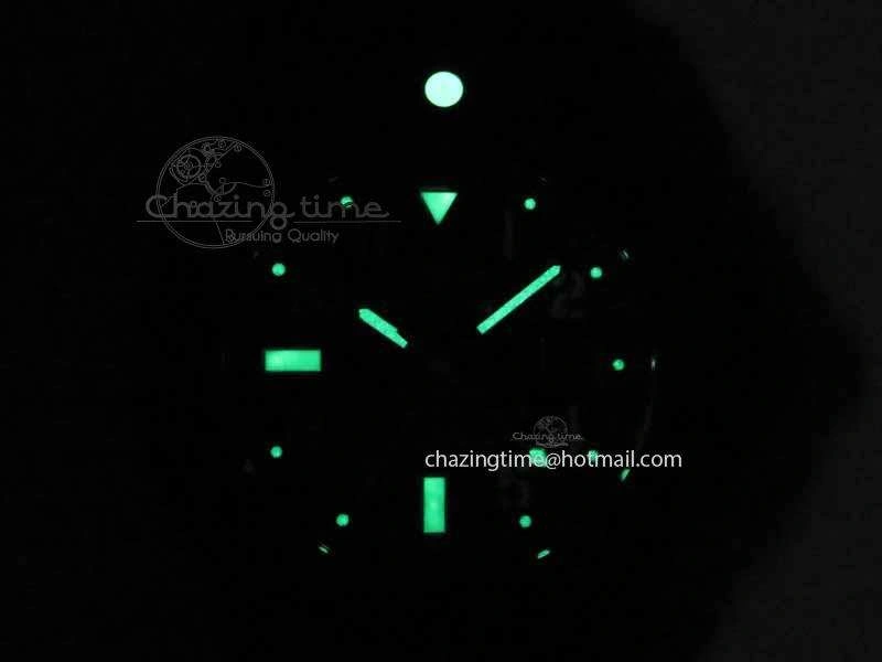 Avenger II Seawolf PVD Black Dial Yellow Markers On Black Nylon Strap A2836
