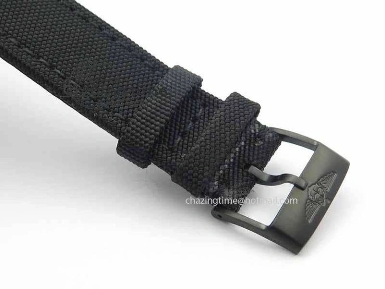 Avenger II Seawolf PVD Black Dial Yellow Markers On Black Nylon Strap A2836