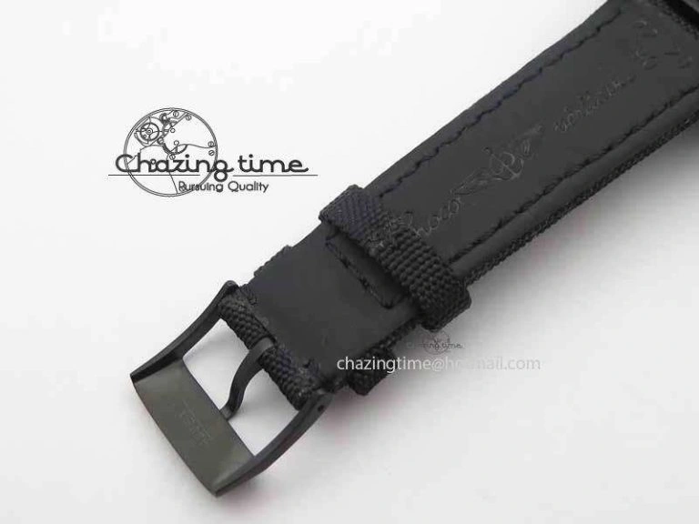Avenger II Seawolf PVD Black Dial Yellow Markers On Black Nylon Strap A2836