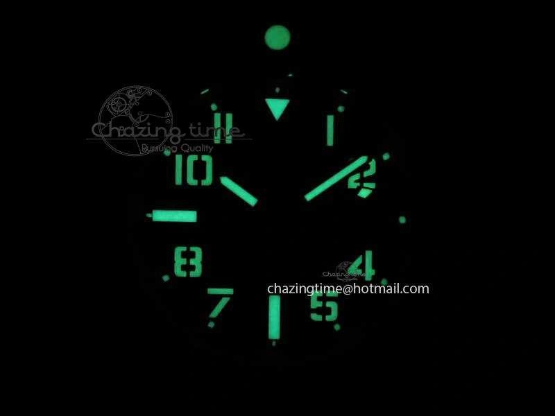 Avenger II Seawolf PVD GF 1:1 Best Edition Yellow Dial On Black Nylon Strap A2824