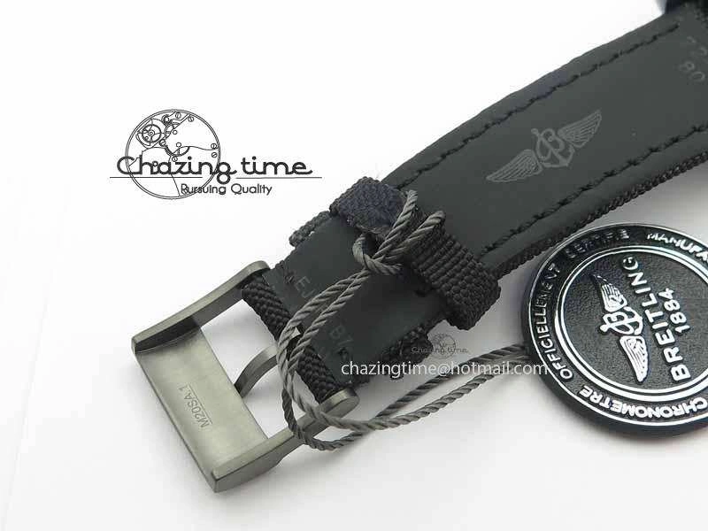 Avenger II Seawolf PVD GF 1:1 Best Edition Yellow Dial On Black Nylon Strap A2824