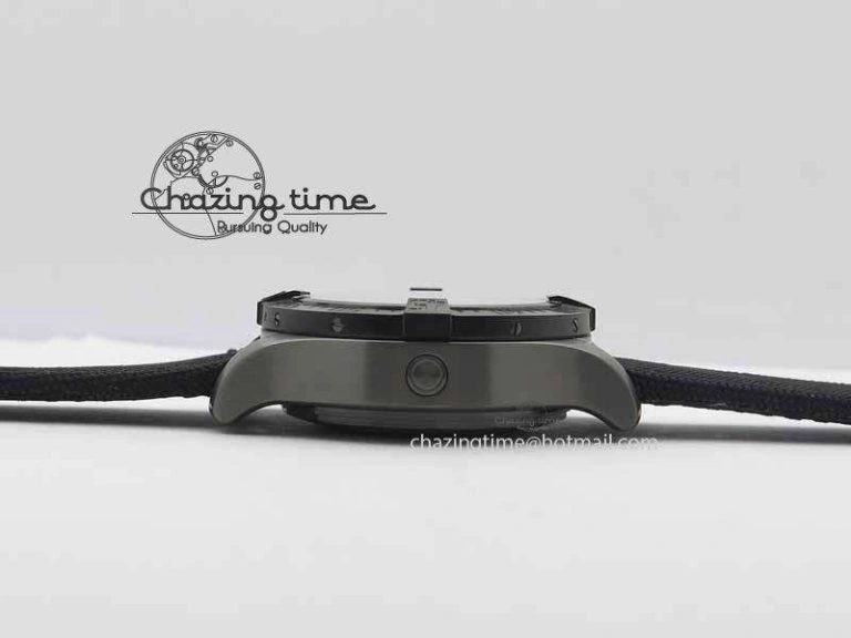 Avenger II Seawolf PVD GF 1:1 Best Edition Yellow Dial On Black Nylon Strap A2824