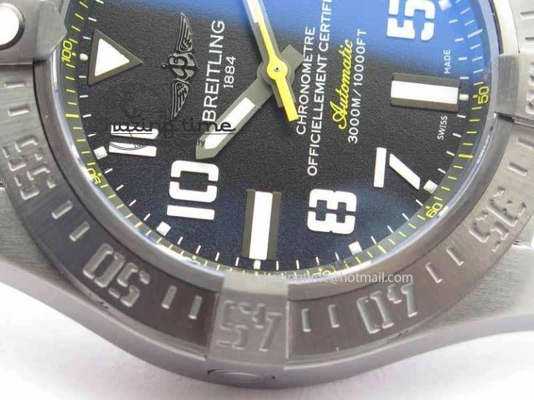 Avenger II Seawolf PVD HK Limited Edition GF 1:1 Best Edition Black Dial On Black Nylon Strap A2824