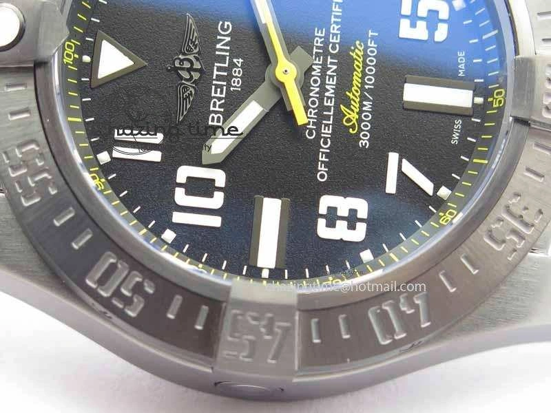 Avenger II Seawolf PVD HK Limited Edition GF 1:1 Best Edition Black Dial On Black Nylon Strap A2824