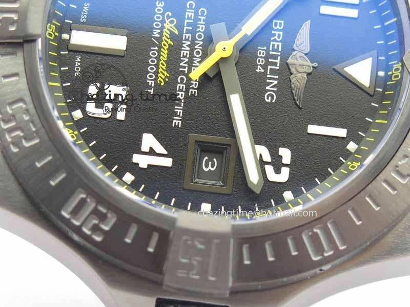 Avenger II Seawolf PVD HK Limited Edition GF 1:1 Best Edition Black Dial On Black Nylon Strap A2824