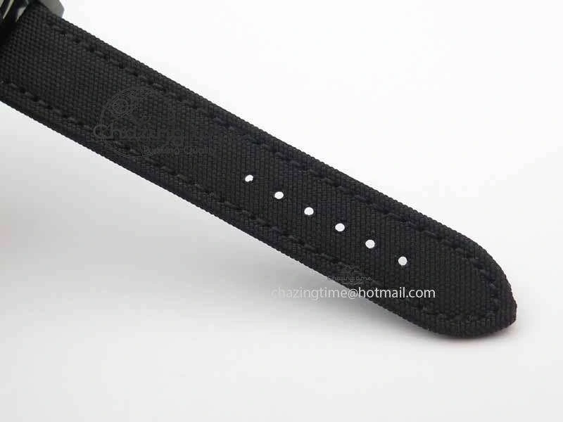 Avenger II Seawolf PVD HK Limited Edition GF 1:1 Best Edition Black Dial On Black Nylon Strap A2824