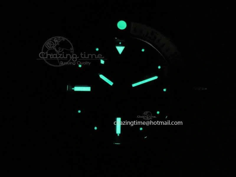 Avenger II Seawolf SS GF 1:1 Best Edition Gray Dial On Black Rubber Strap A2836