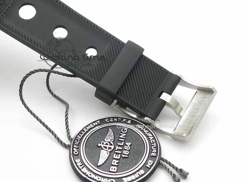 Avenger II Seawolf SS GF 1:1 Best Edition Gray Dial On Black Rubber Strap A2836