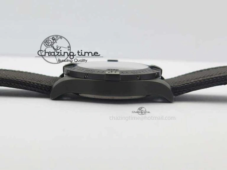 Avenger Seawolf DLC Black Dial On Black Nylon Strap A2824