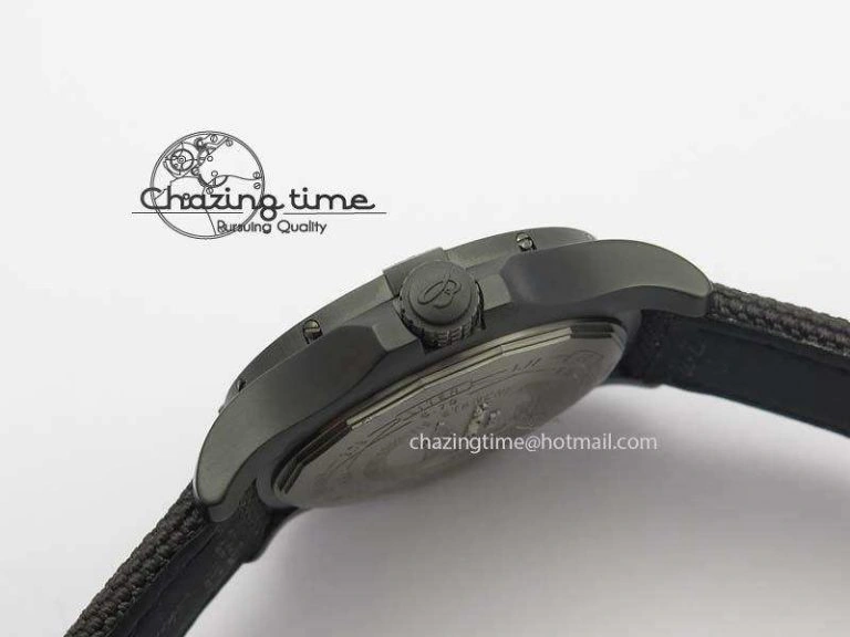 Avenger Seawolf DLC Black Dial On Black Nylon Strap A2824
