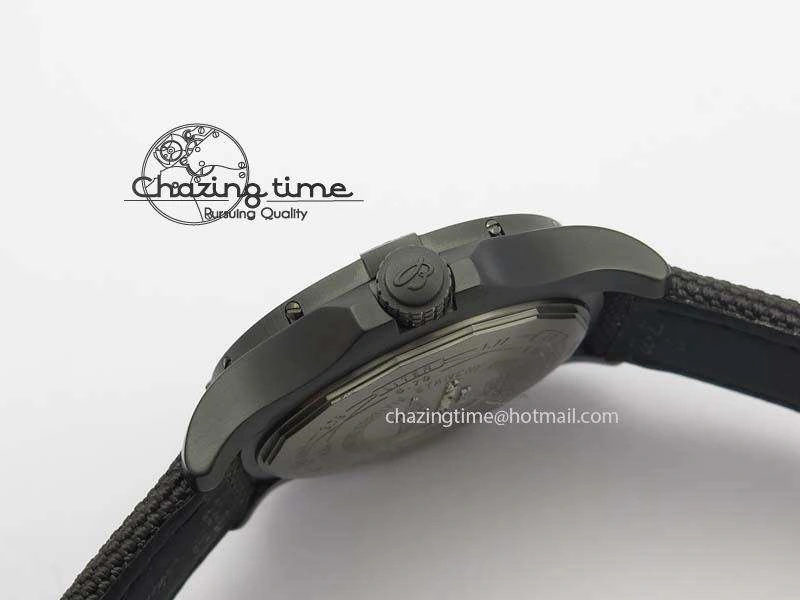 Avenger Seawolf DLC Black Dial On Black Nylon Strap A2824