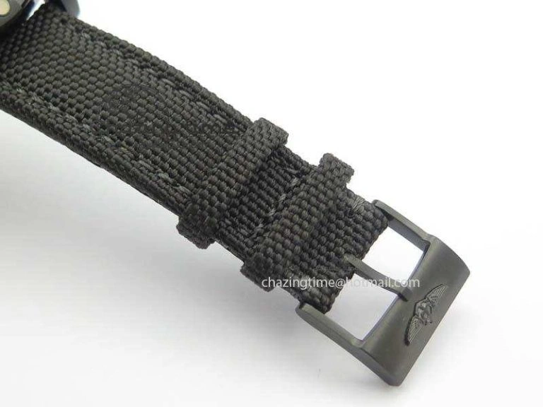 Avenger Seawolf DLC Black Dial On Black Nylon Strap A2824