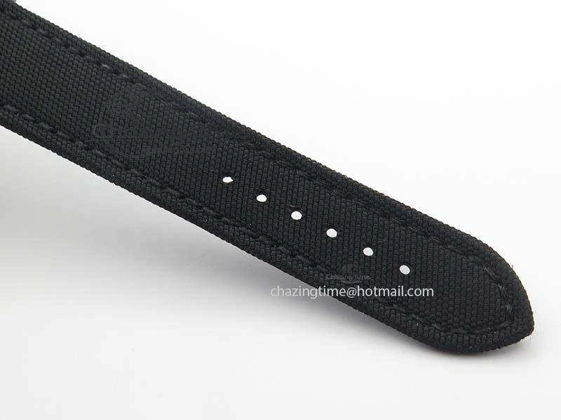 Avenger Seawolf DLC GF 1:1 Best Edition Black Dial On Black Nylon Strap A2824