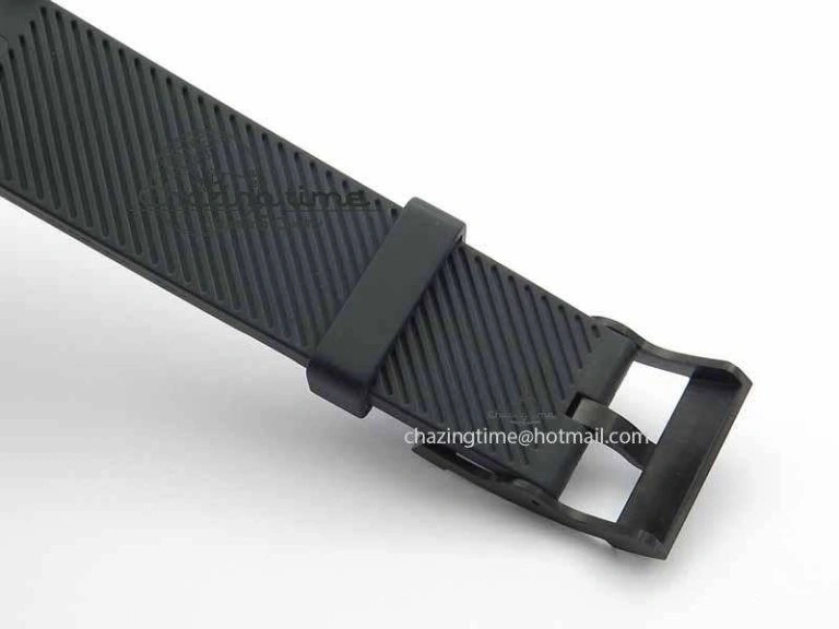 Avenger Seawolf DLC HF 1:1 Best Edition Black Dial On Black Rubber Strap A25J