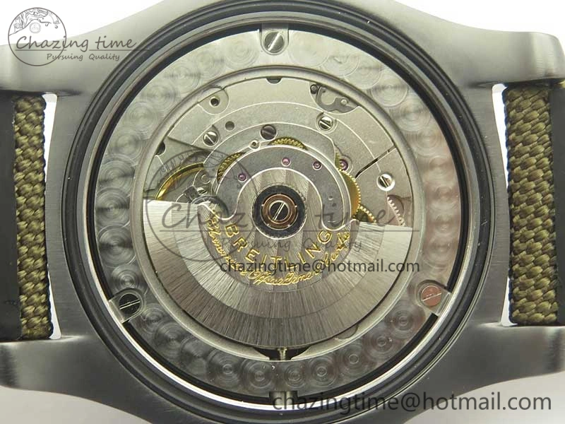Avenger V17310 Ti DLC 1:1 Best Edition Black Dial Pathfinders First In on Nylon Strap A2824