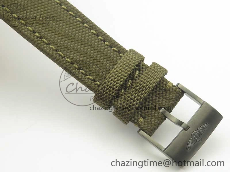 Avenger V17310 Ti DLC 1:1 Best Edition Black Dial Pathfinders First In on Nylon Strap A2824