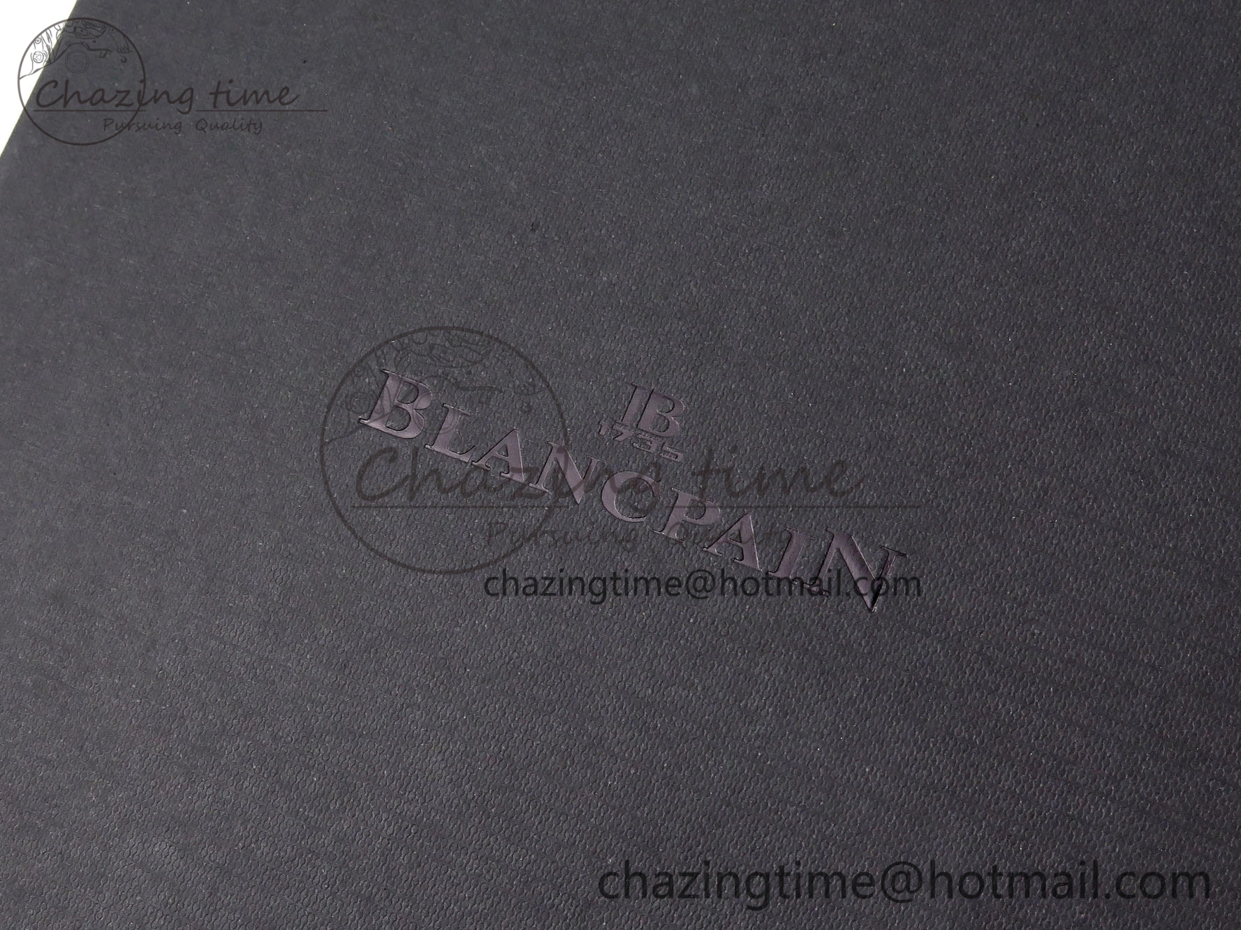 BLANCPAIN NEW VERSION BOX AND PAPERS
