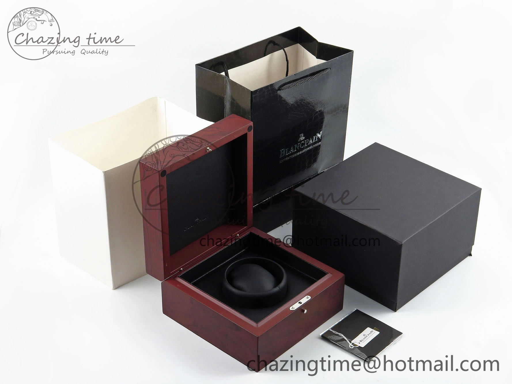 BLANCPAIN NEW VERSION BOX AND PAPERS
