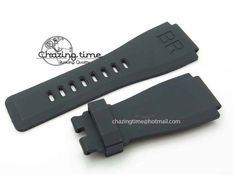 BR 01-92 Airborne Skull PVD Grey Dial On Black Leather Strap MIYOTA 9015 (Free Rubber Strap)