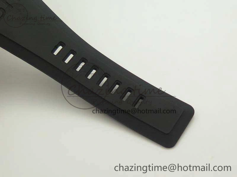 BR 03-92 42.5mm Real Ceramic Case NII 1:1 Best Edition Black Dial On Rubber Strap MIYOTA 9015