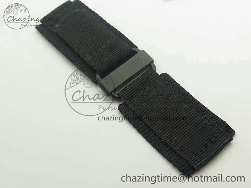 BR 03-92 42.5mm Real Ceramic Case NII 1:1 Best Edition Gray Dial On Rubber Strap MIYOTA 9015