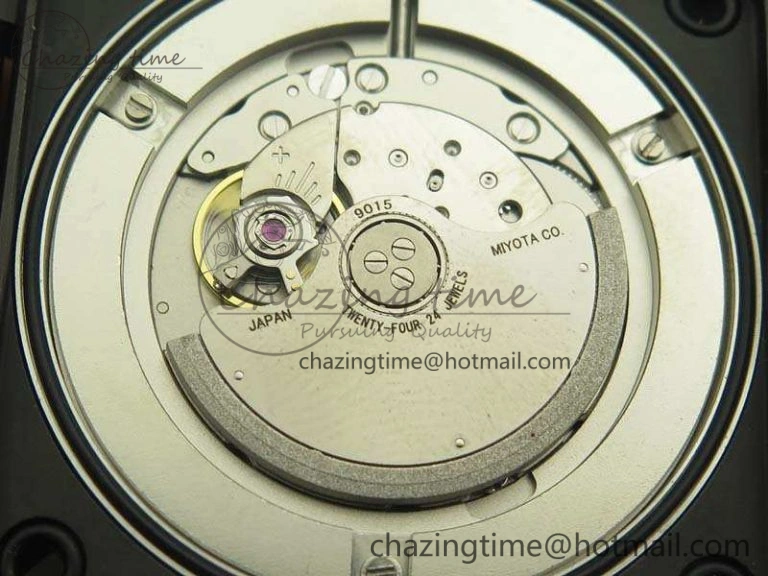 BR 03-92 42.5mm Real Ceramic Case NII 1:1 Best Edition Gray Dial On Rubber Strap MIYOTA 9015