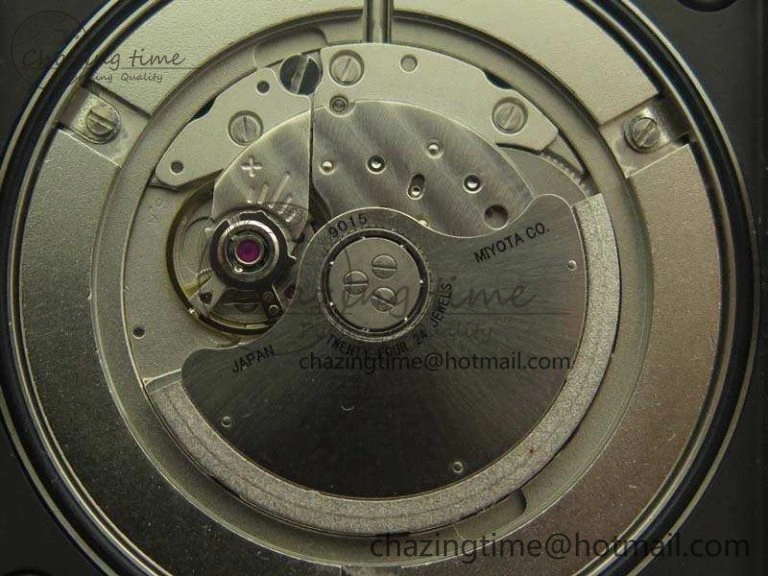 BR 03-92 42.5mm Real Ceramic Case NII 1:1 Best Edition Gray Dial On Rubber Strap MIYOTA 9015