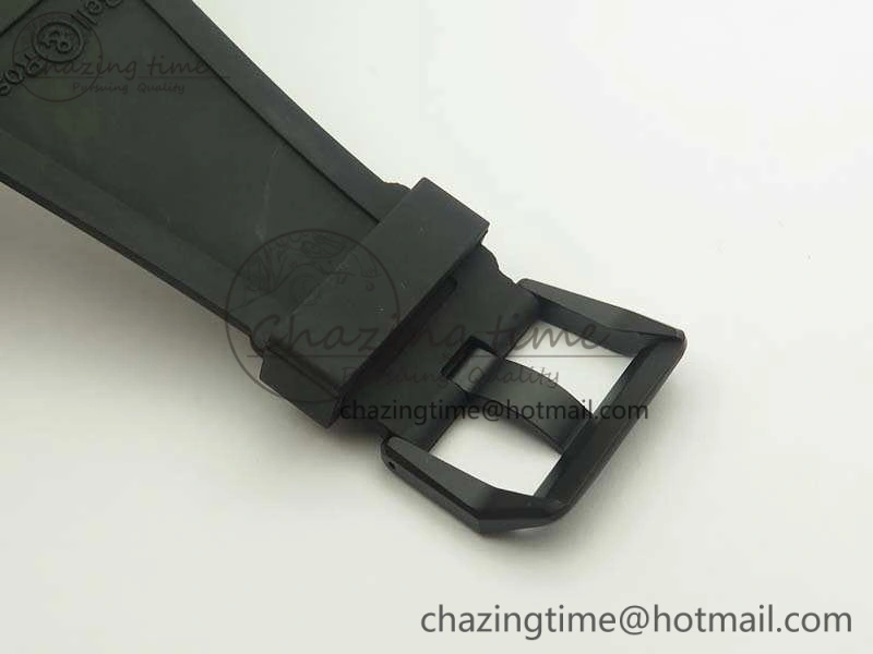 BR 03-92 42.5mm Real Ceramic Case NII 1:1 Best Edition Green Dial On Rubber Strap MIYOTA 9015