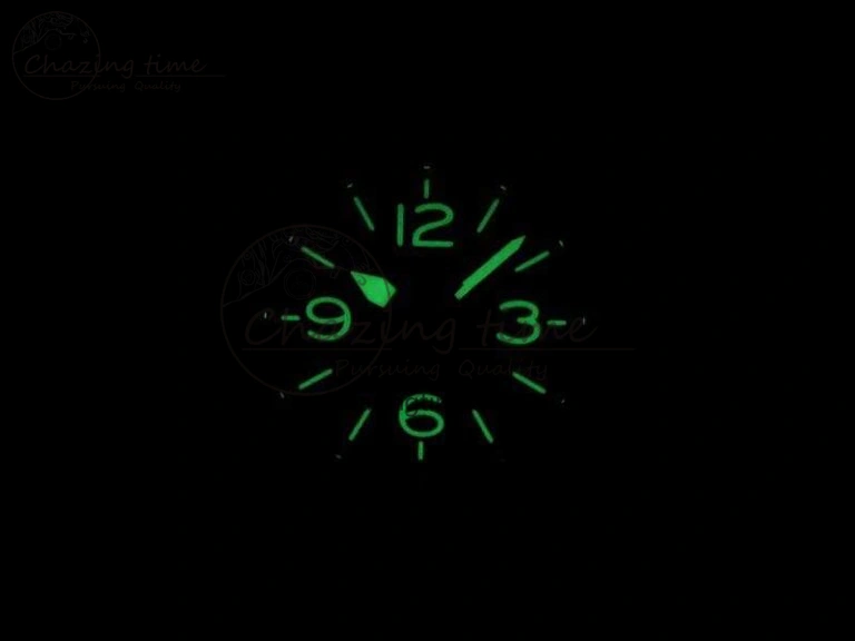 BR 03-92 42.5mm Real Ceramic Case NII 1:1 Best Edition Green Dial On Rubber Strap MIYOTA 9015