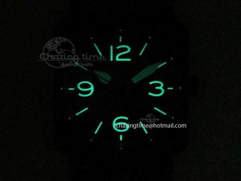 BR 03-92 42mm Commando 1:1 Best Edition On Grey Rubber Strap Miyota 9015