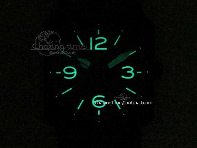 BR 03-92 42mm Commando 1:1 Best Edition On Grey Rubber Strap Miyota 9015