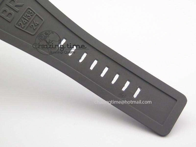 BR 03-92 42mm Commando 1:1 Best Edition On Grey Rubber Strap Miyota 9015