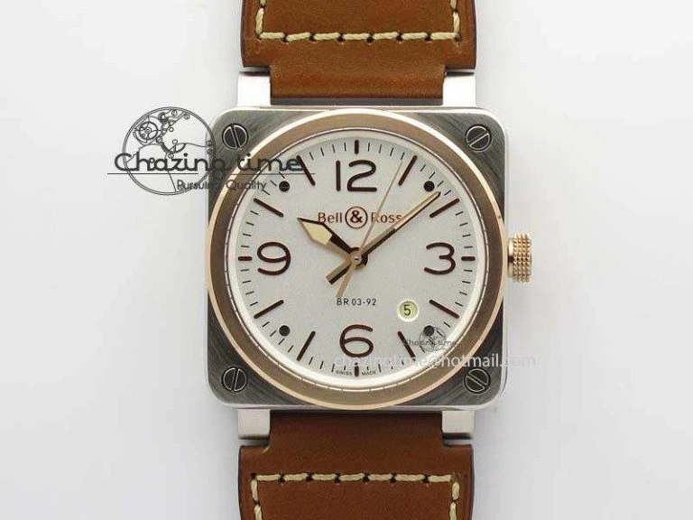 BR 03-92 42mm Military Type 1:1 Best Edition On Black Rubber Strap Miyota 9015