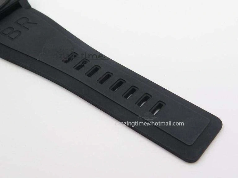 BR 03-92 42mm Military Type 1:1 Best Edition On Black Rubber Strap Miyota 9015