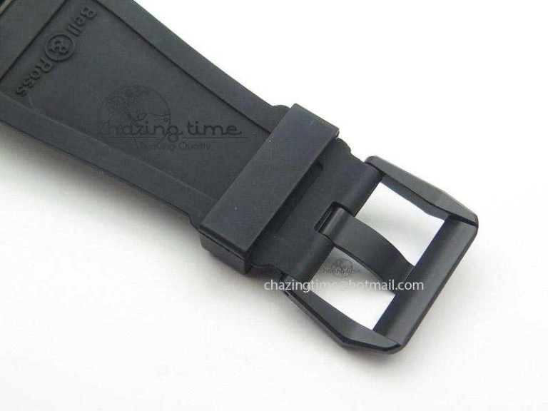 BR 03-92 42mm Military Type 1:1 Best Edition On Black Rubber Strap Miyota 9015