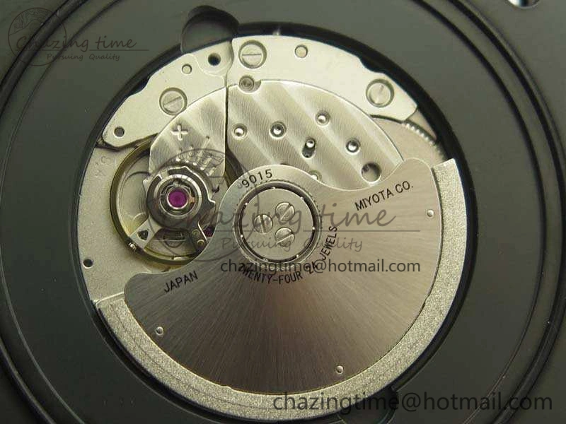 BR 03-92 DLC 42.5mm Black Dial On Leather Strap MIYOTA9015 V3